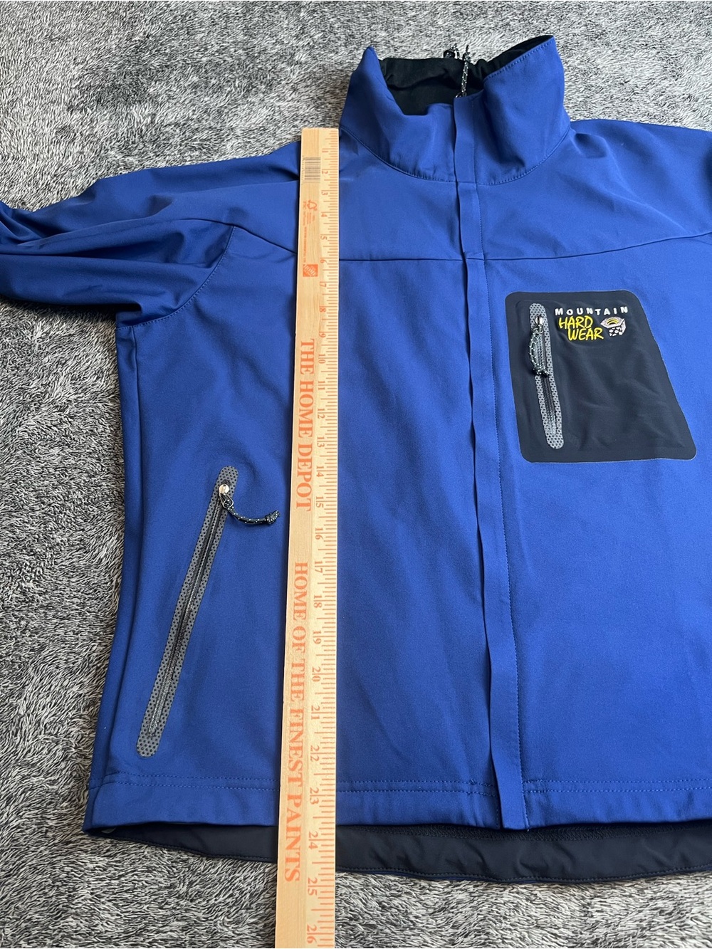 Mountain Hardwear Conduit Softshell Jacket Blue Men's… - Gem